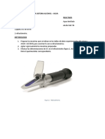 Curva Refractometrica Sistema Alcohol