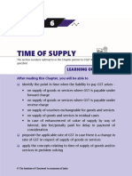 CH 6 Time of Supply PDF
