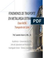 Transporte de calor en metalurgia extractiva