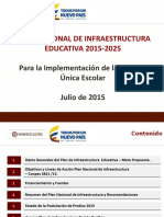 Plan Nacional de Infraestructura Educativa