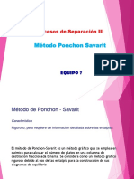 Metodo Ponchon-Savarit