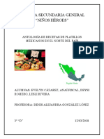 Recetas del norte de México