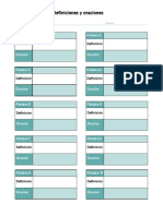 Rutina de Pensamiento Vocabulario