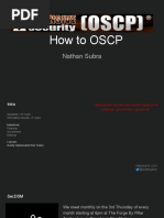 How To OSCP