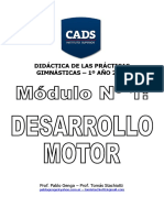 Didactica de Las Practicas Gimnasticas - Desarrollo Motor 2018