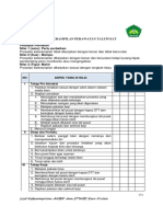 Checklist Keterampilan Perawatan Tali Pusat