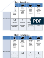 Math Centers