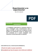 1.5 Experimental y No Experimental