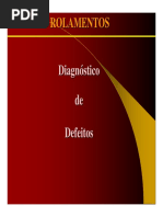 Apresentação Sobre Falhas em Rolamentos
