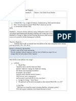 direct instruction lesson plan template