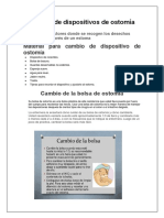 Cambio de Dispositivos de Ostomía