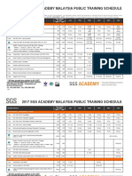 SGS CBE MY Academy 2017 Training Calendar Jan Jun