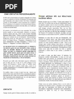 Contactar Profesionalmente