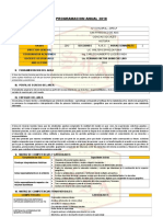 PROGRAMACION ANUAL 2° HISTORIA - 2018 TERMINADO