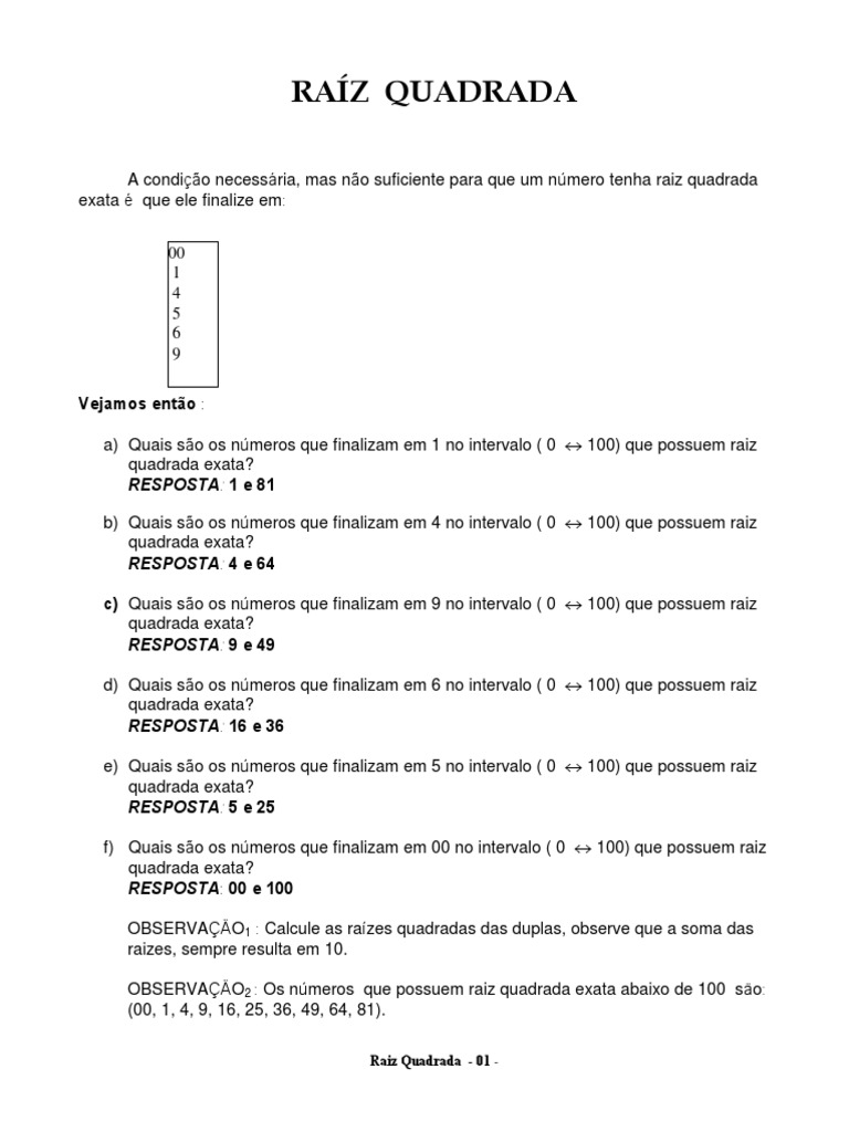 Calculadora Online Que Tenha Raiz Quadrada Raiz Quadrada Pdf Raiz Quadrada Grupos Topologicos