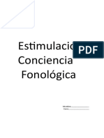 Estimulación Conciencia Fonologica