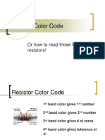 3 - Resistor Color Code Power Point