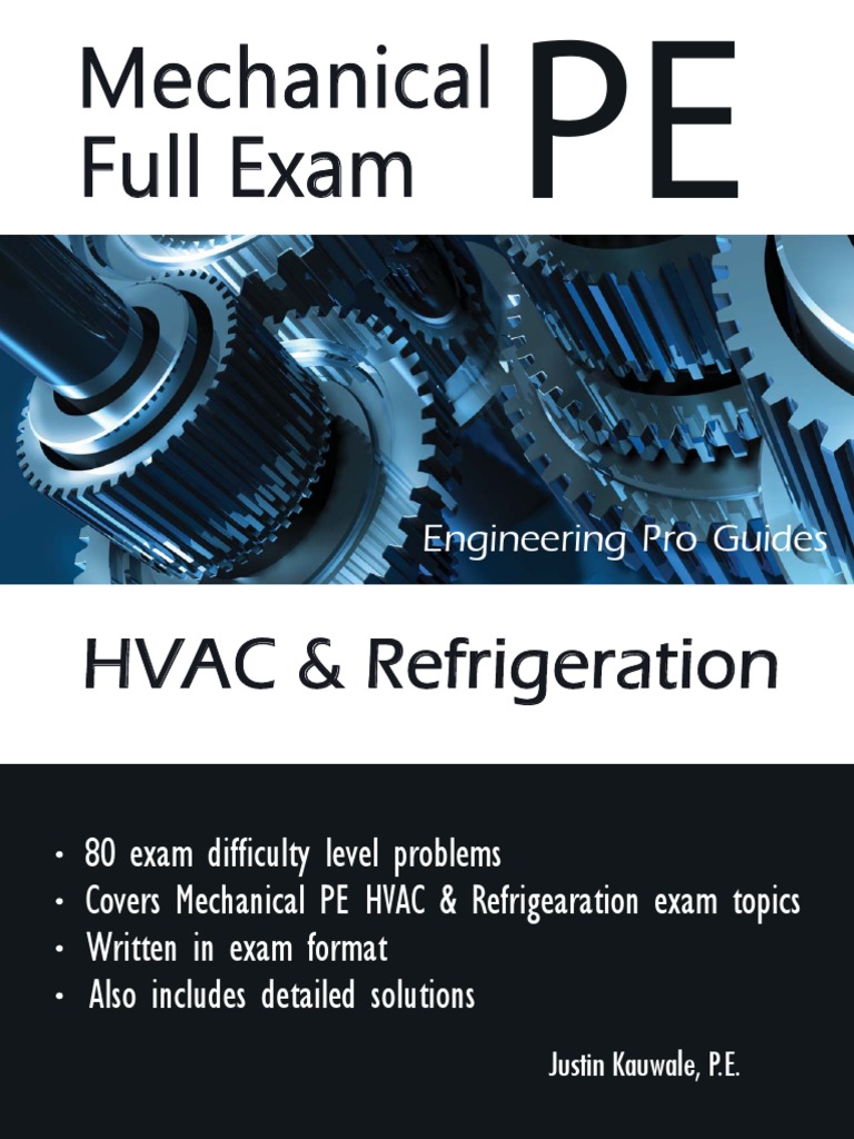 HVAC P.E. Exam Practice Problems | PDF | Hvac | Air Conditioning
