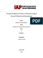 Genetica de La Enfermedad Periodontal- Monografia