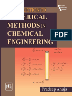Numerical Methods in Chemical Engineering