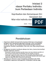 Modul 2 - Dasar-Dasar Perilaku Individu Hukum Perbedaan Individu