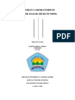 Laporan Lab 'Hukum OHM'