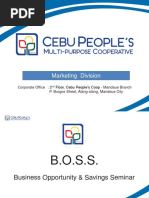 BOSS CPMP Presentation
