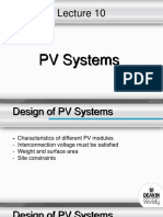 Lecture 10 - PV System
