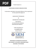 Project Synopsis On: Sensor Based Automatic Irrigation System