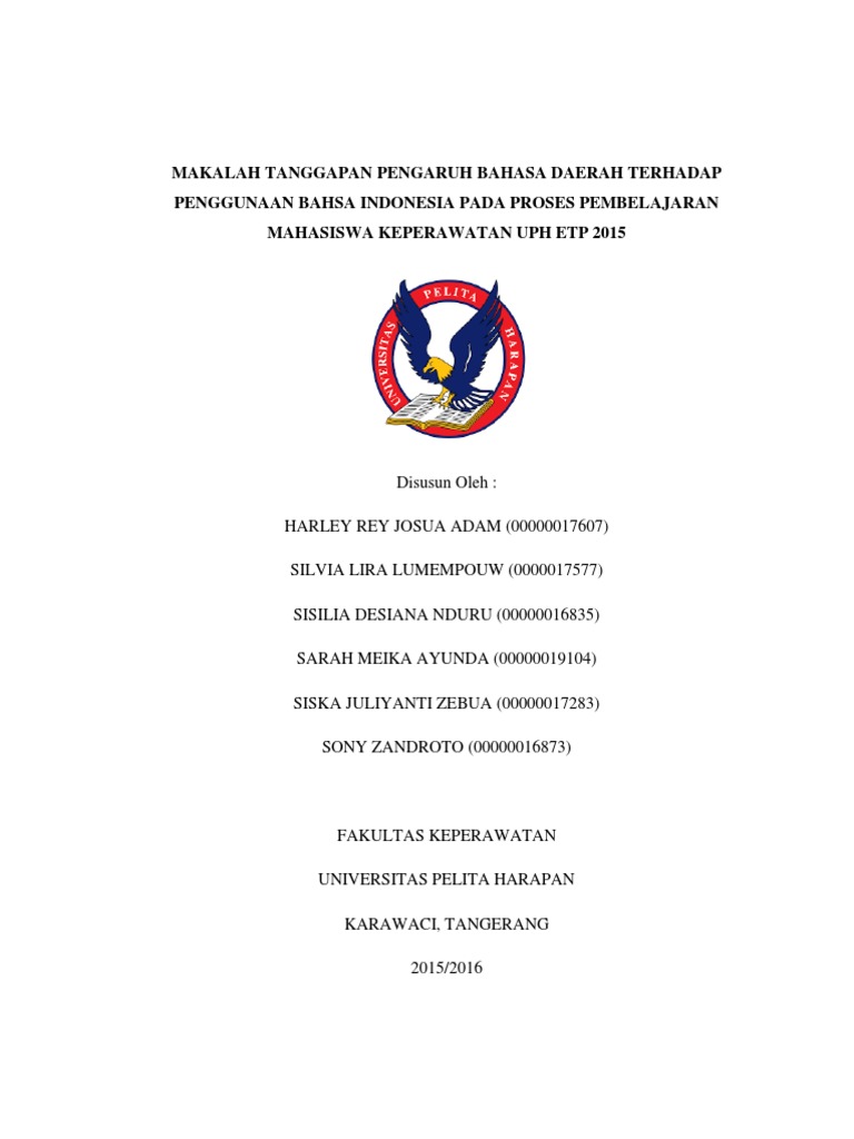 Makalah Tanggapan