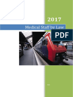 Medical Staff by Law