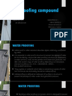 Water Proofing Compound