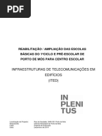 Empreitadas Polo Escolar Porto de Mos ITED Pecas Escritas