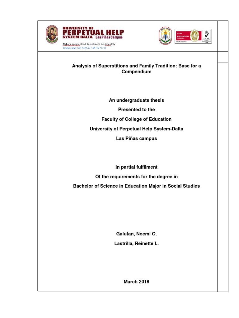 Superstitious beliefs picture