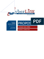 Proposal Layanan Internet Cyberlink Untuk BPK Usman