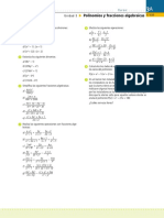 Polinomios y Fracciones Algebraicas