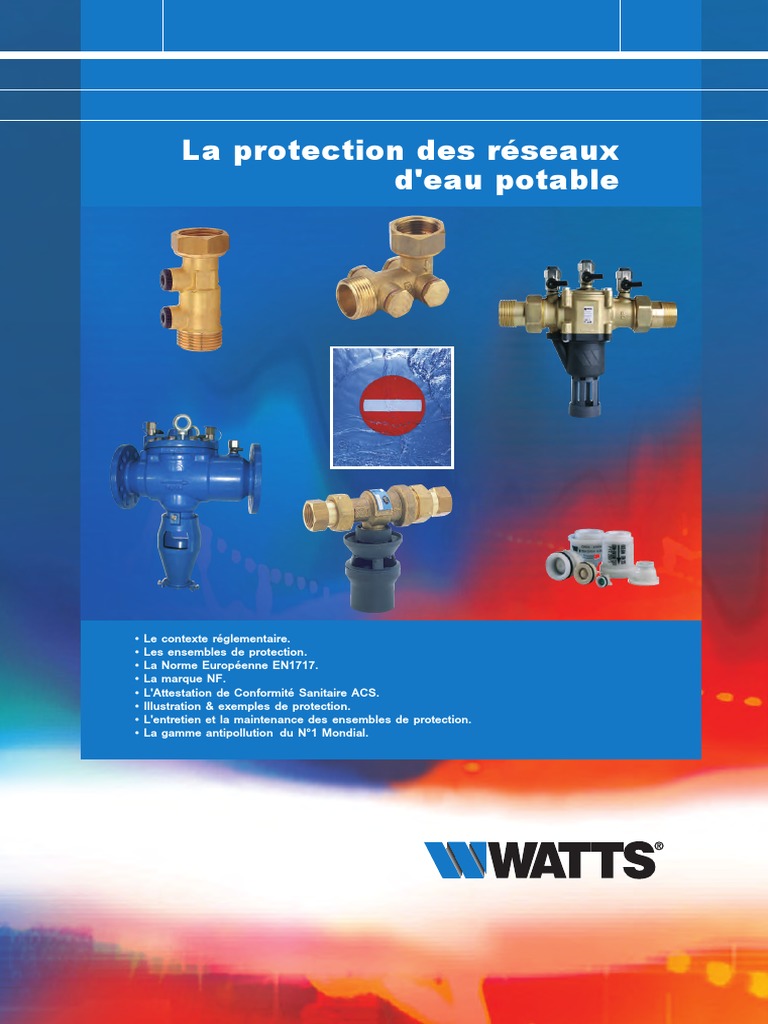 WATTS - Clapet antipollution bb 2 purges FF 15x21 2224100