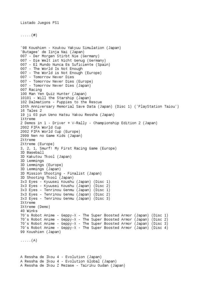 GameShark PS1 Code Archive Disc Tested PlayStation Bonus Game