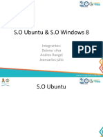 S.O Ubuntu & Windows 8
