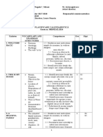 CLASA IV BOOKLET Planificare + Proiectare