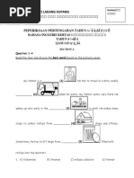 English Year 4 KSSR Paper 1