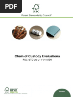 Chain of Custody Certification: FSC-STD-40-004 V3-1 EN | PDF ...
