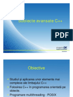 Subiecte Avansate C++: Dorin Mancu