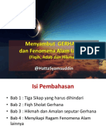 Fiqh Dan Adab Menyambut Gerhana