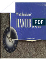 WatchmakersHandbookWaltham 33p 1945 PDF