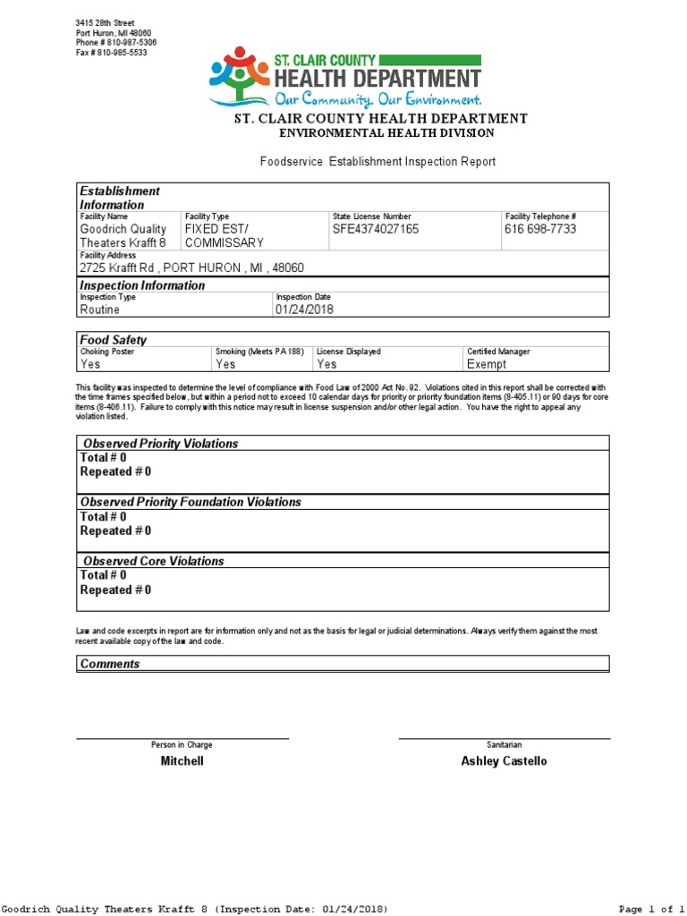 Goodrich Quality Theaters Krafft 8 - PrintInspection | PDF | Justice ...