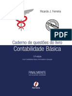 Contabilidade Básica - Carderno de Questões 13. Edição (2015) - Ricardo Ferreira PDF