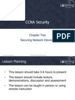 CCNA Security: Chapter Two Securing Network Devices