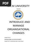 Organisational Behaviour