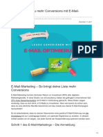 Upliftr - de - in 10 Schritten Zu Mehr Conversions Mit E-Mail-Marketing